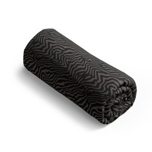 Drap-housse satin de coton Rêves zébrés