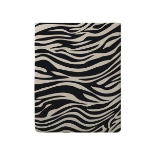 Drap plat satin de coton Rêves zébrés