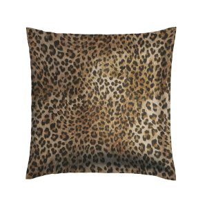 Set de 2 taies d’oreiller satin de coton Fantaisie féline