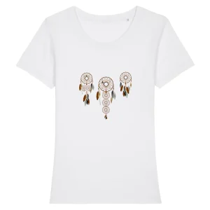 tee-shirt Femme Attrape rêve Style Hippie | 8 Coloris