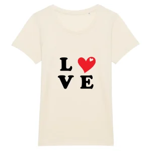 T-shirt Femme manche courte - Love logo
