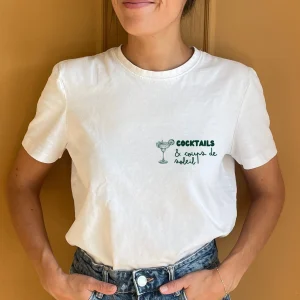 T-shirt Cocktails & Coups de soleil Femme