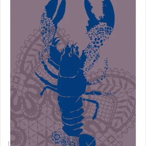 Affiche Homard Dentelle