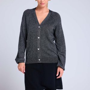 Billie noir argenté