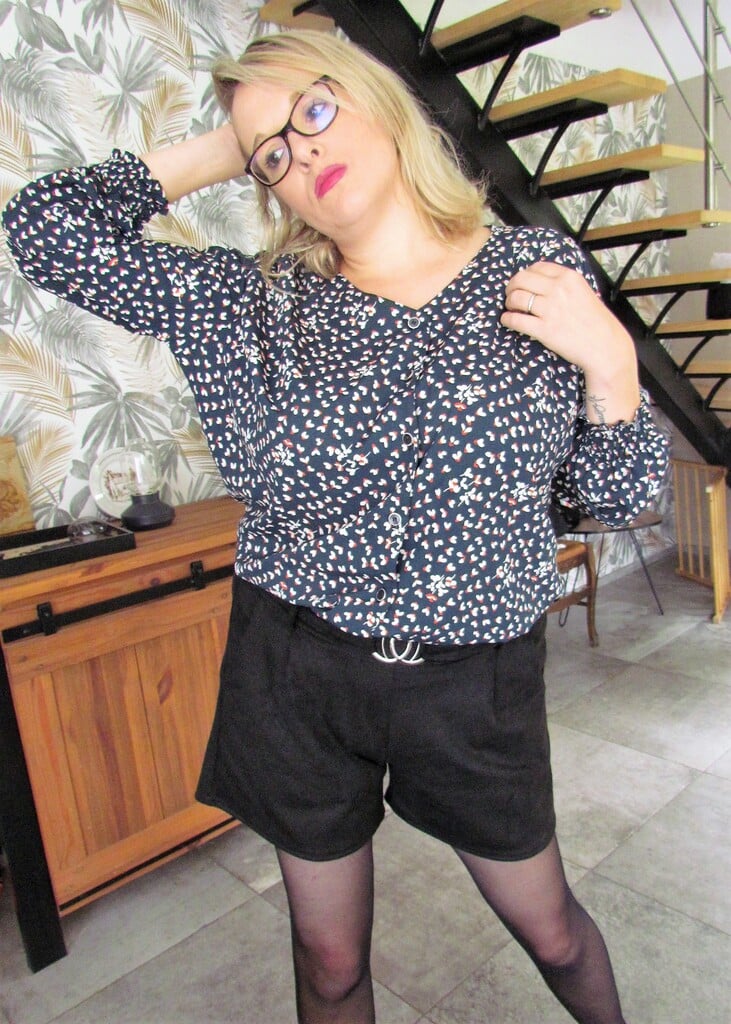 Blouse fleurie Arenaria