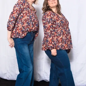 Blouse imprimé fleurs