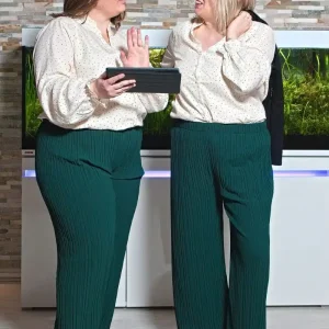 Blouse imprimée petit coeurs