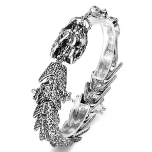 Bracelet Dragon  Écailles (Acier)