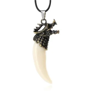 Pendentif Dragon  Dent de la Sagesse