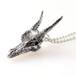 Pendentif Dragon  Tête Féroce