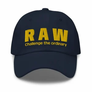 Casquette de Baseball logo RAW brodé