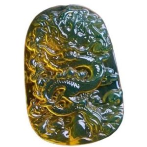 Pendentif Dragon  d'Ambre
