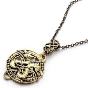 Pendentif Dragon  Double Viking
