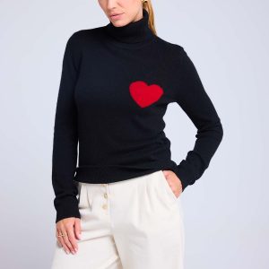 High Heart noir rouge