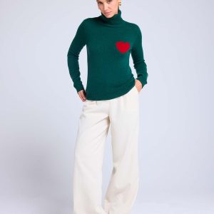 High Heart vert bouteille rouge