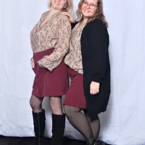 Jupe velours femme bordeaux