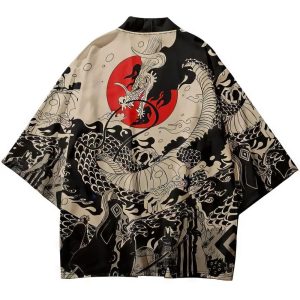 Kimono Dragon Soleil du Japon