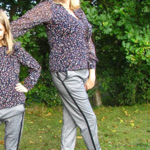 Legging pied de poule Viola