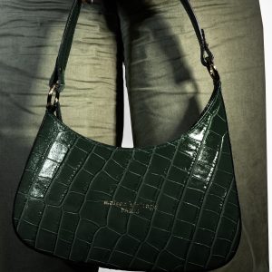 Aline Croco Vert Bouteille
