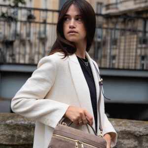 Grand Simos Suede Taupe