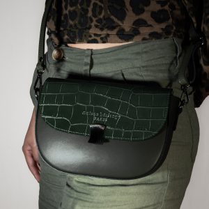 Nelly Croco Vert Bouteille