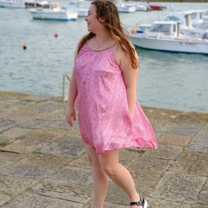 Robe Orchidée fuschia