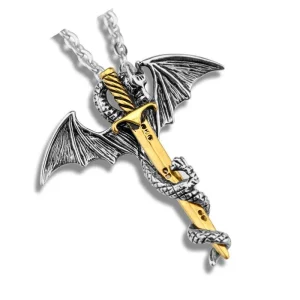 Pendentif Dragon  Guerrier du Japon