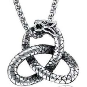 Pendentif Dragon  Alambiqué (Acier)