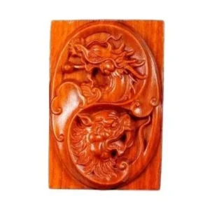 Pendentif Dragon  Bois Impérial