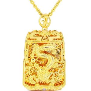 Pendentif Dragon  Vietnam Majestueux