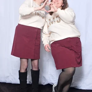 Pull beige femme Amour