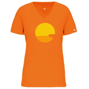 T-SHIRT FEMME COL V SUN