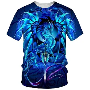 T-Shirt Dragon Ailes Majestueuses