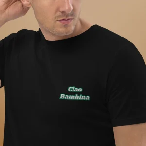 T-shirt Brodé Ciao Bambina Homme