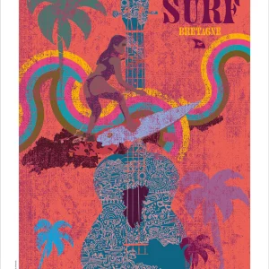 Affiche Surf 17