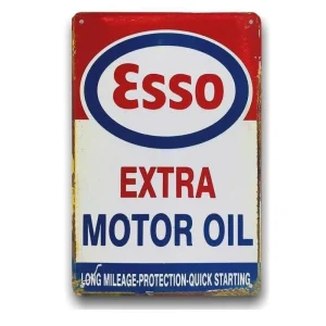 Affiche Vintage Esso