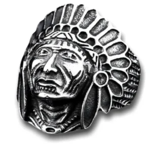 Bague Vintage  Homme Indien