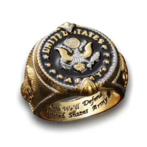 Bague Vintage  Militaire