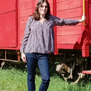 blouse imprimé floral