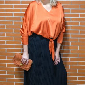 Blouse primevère cuivre