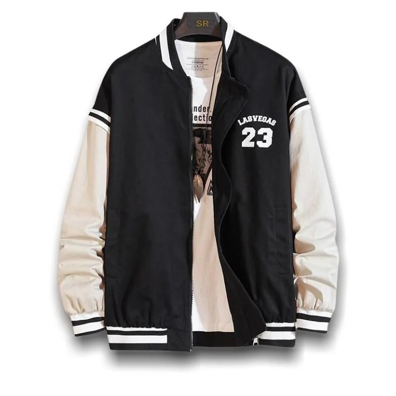 Blouson Vintage Baseball Américain Homme