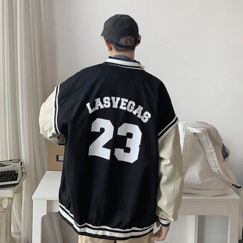 Blouson Vintage Baseball Américain Homme – Image 4