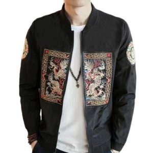 Veste Dragon  Brodage Celeste