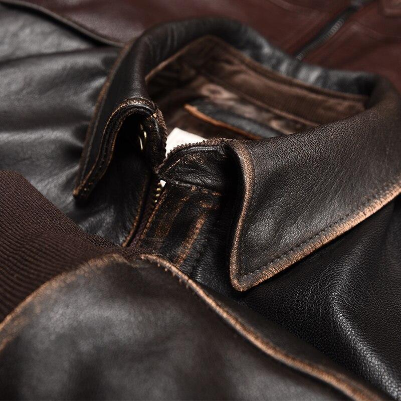 Blouson Vintage Pilote De Chasse Américain – Image 4