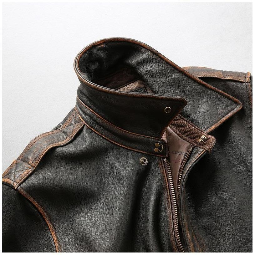 Blouson Vintage Pilote De Chasse Américain – Image 9