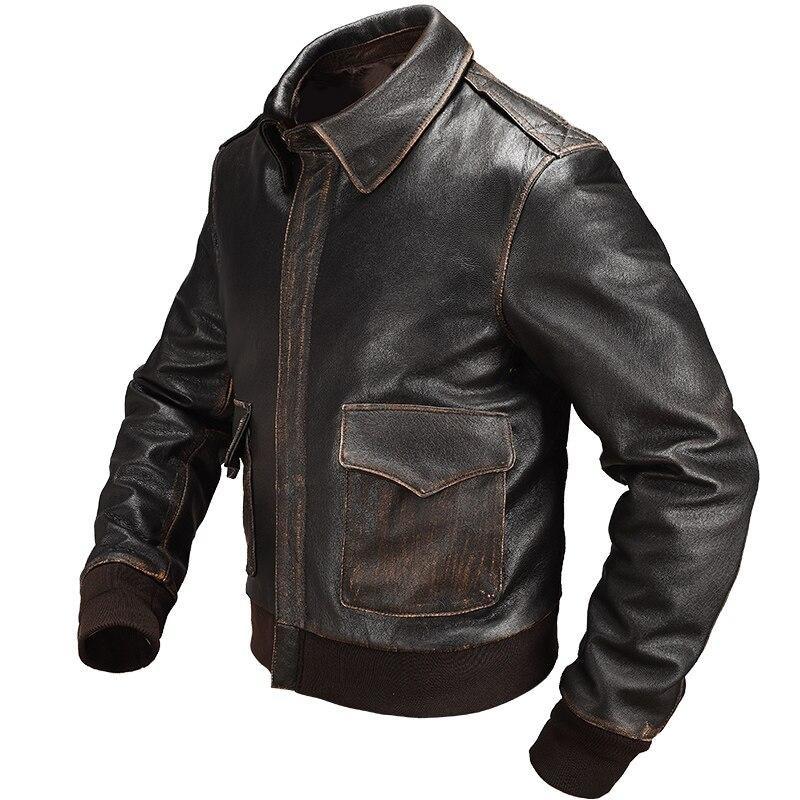 Blouson Vintage Pilote De Chasse Américain – Image 2