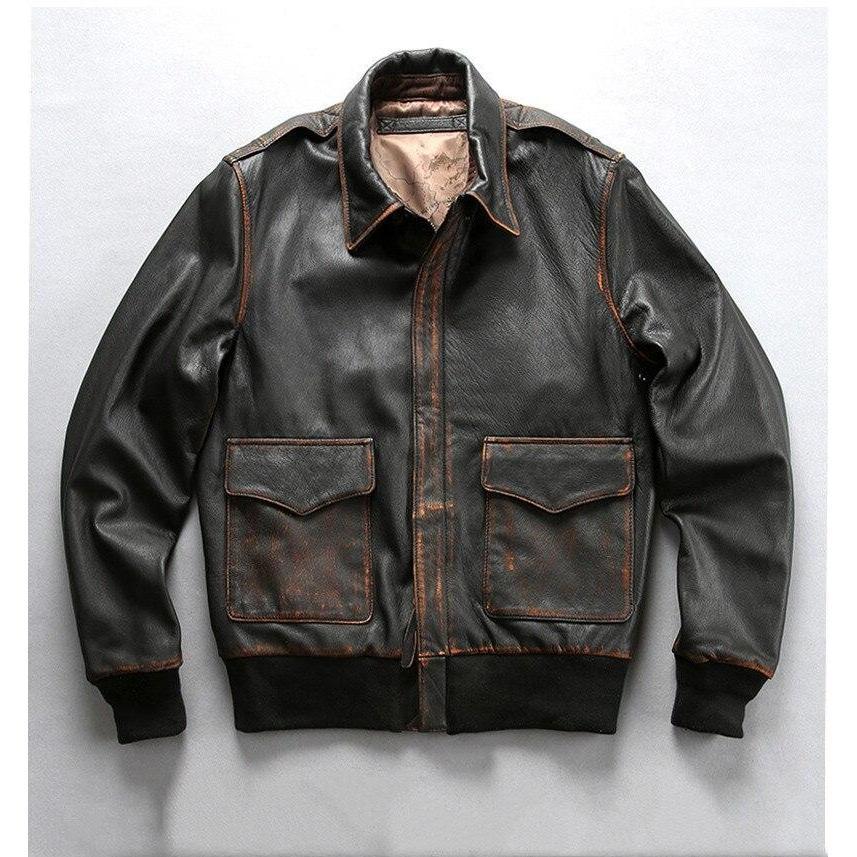 Blouson Vintage Pilote De Chasse Américain – Image 6