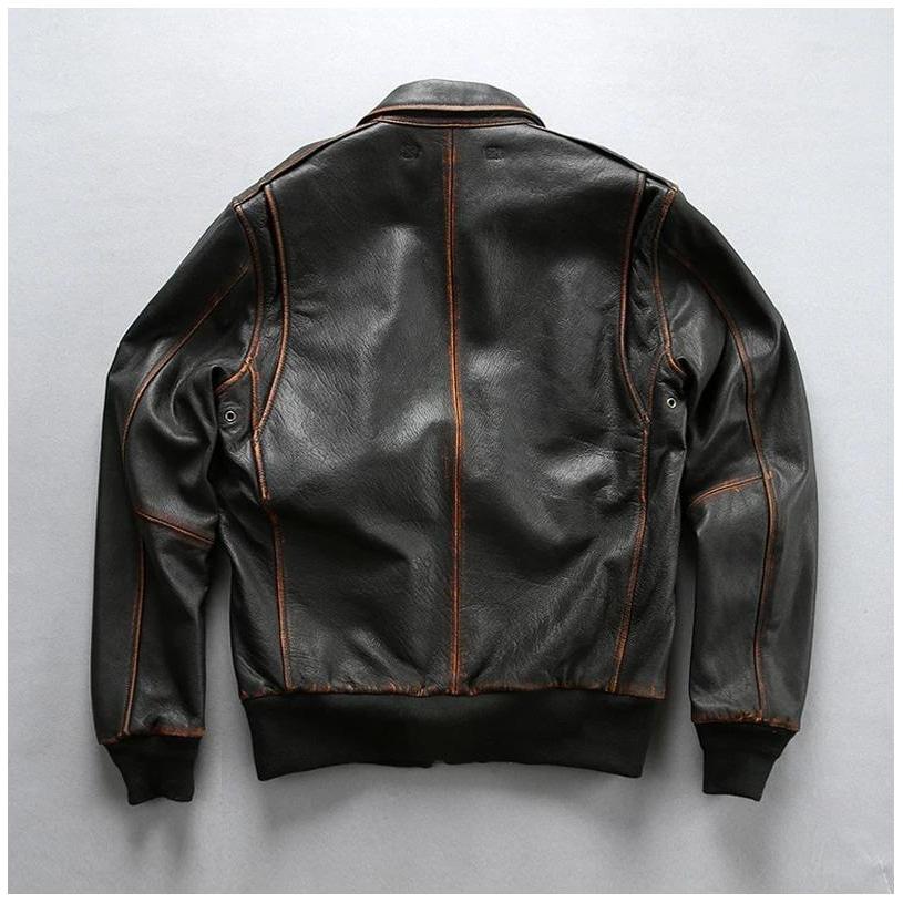 Blouson Vintage Pilote De Chasse Américain – Image 8