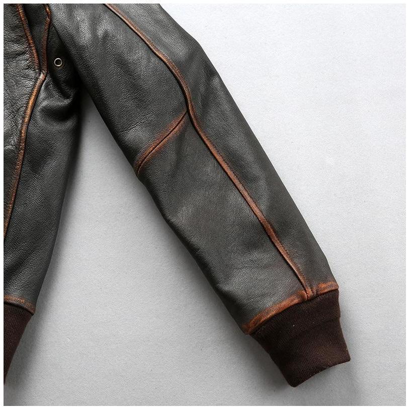 Blouson Vintage Pilote De Chasse Américain – Image 7