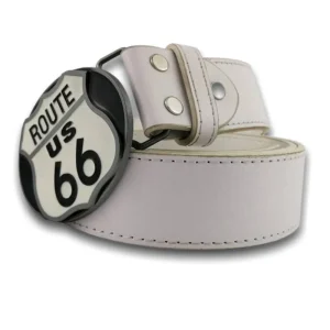 Boucle De Ceinture Vintage Route 66